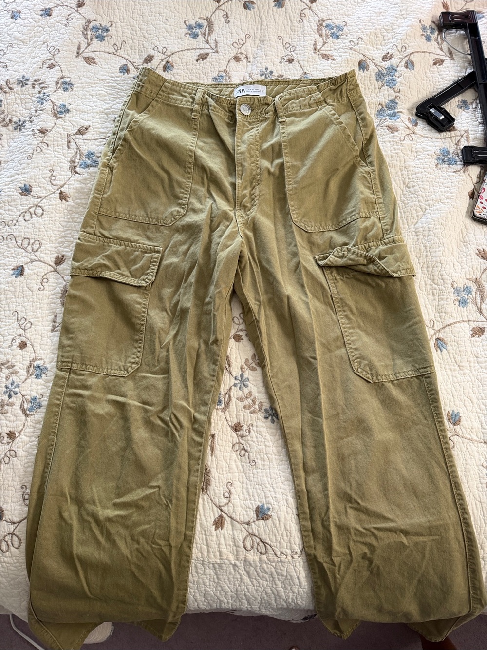 Olive Green Cargo Pants